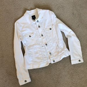 White denim jacket